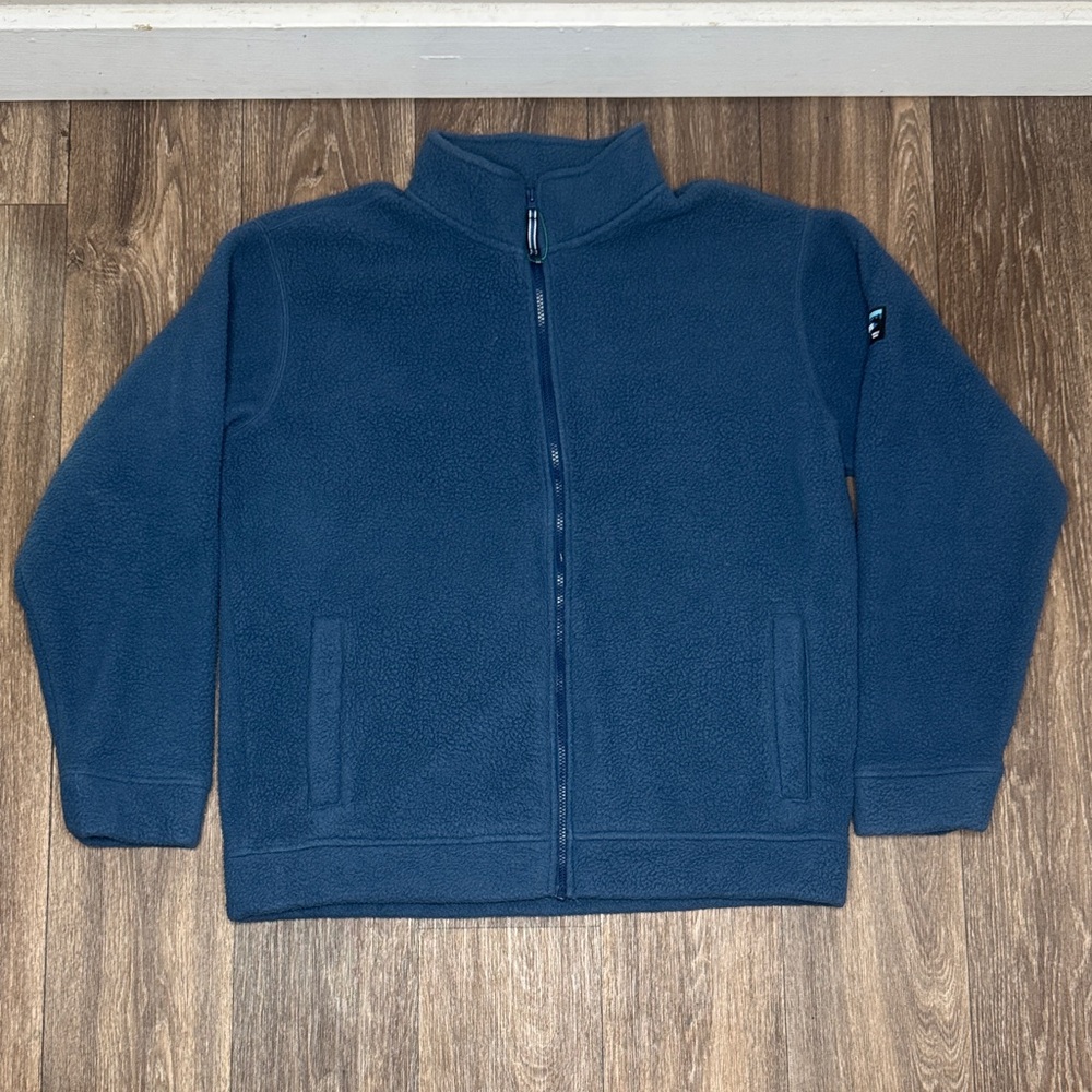 Orvis Blue Fleece Jacket Women’s Size Large